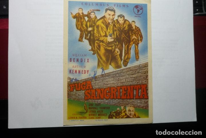 Cine: programa fuga sangrienta -william bendix - Foto 1