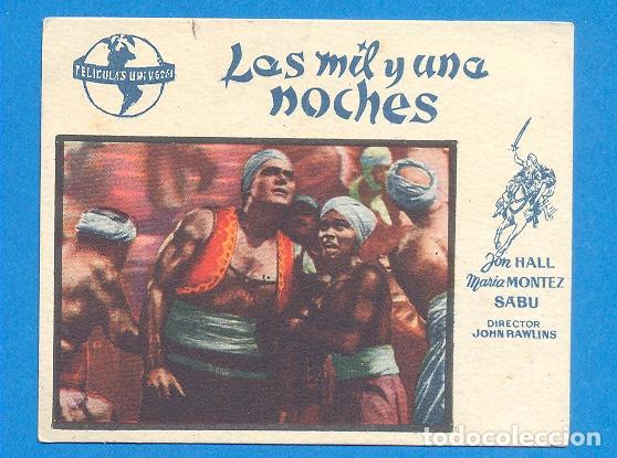 Cine: LAS MIL Y UNA NOCHES. PROGRAMA TARJETITA - Foto 1
