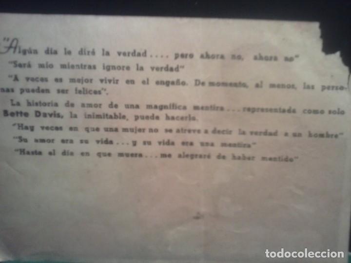 Cine: BETTE DAVIS - LA GRAN MENTIRA . - Foto 2