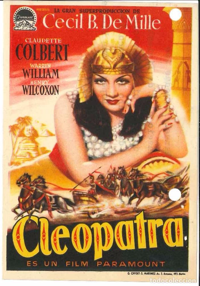 Cine: cleopatra ( cecil b de mille