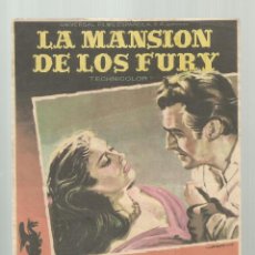 Cine: LA MANSION DE LOS FURY STEWART GRANGER VALERIE HOBSON - PROGRAMA CINE ORIGINAL