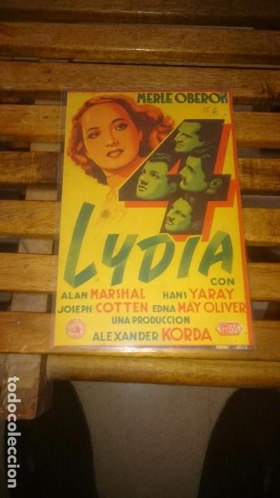 Cine: programa de cine doble lydia con publicidad - Foto 1