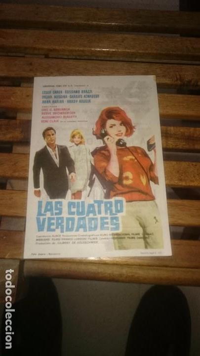 Cine: programa de cine simple las cuatro verdades con publicidad - Foto 1