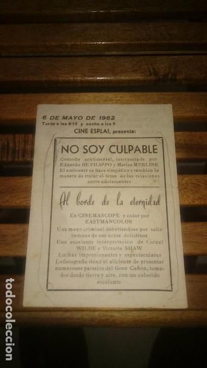 Cine: programa de cine simple al borde de la eternidad con texto - Foto 2