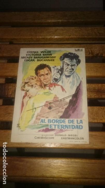 Cine: programa de cine simple al borde de la eternidad con texto - Foto 1