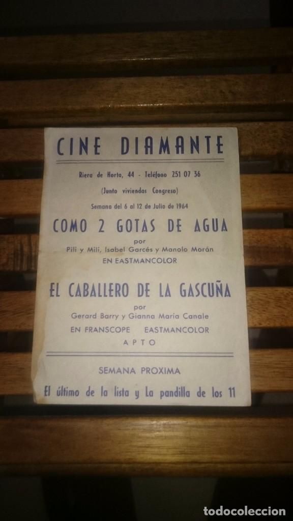 Cine: programa de cine simple como 2 gotas de agua con publicidad - Foto 2