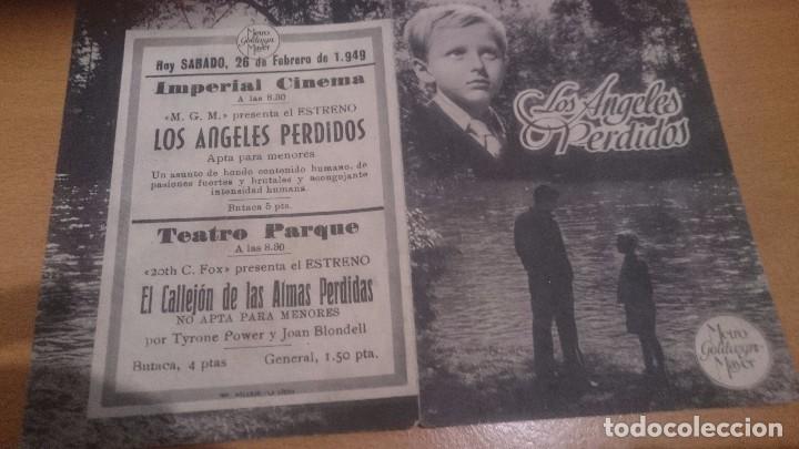 Cine: programa de cine doble los angeles perdidos con publicidad - Foto 1