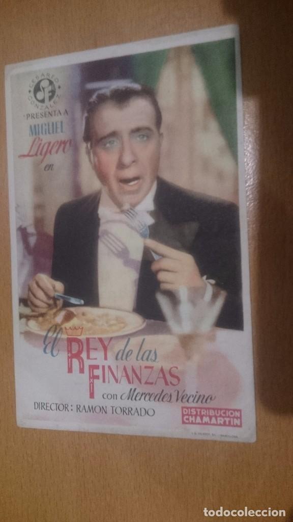Cine: programa de cine simple con publicidad el rey de las finanzas - Foto 1
