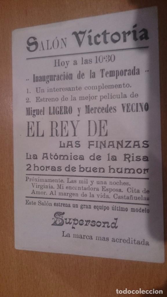 Cine: programa de cine simple con publicidad el rey de las finanzas - Foto 2