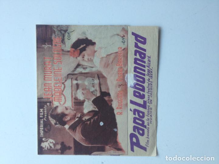 Cine: PAPA LEBONNARD - DOBLE - SIN PUBLICIDAD