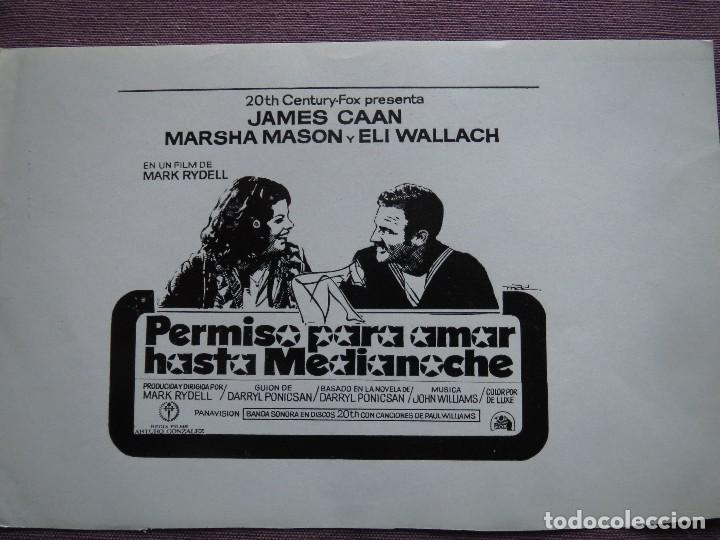 Cine: permiso para amar hasta medianoche - Foto 1