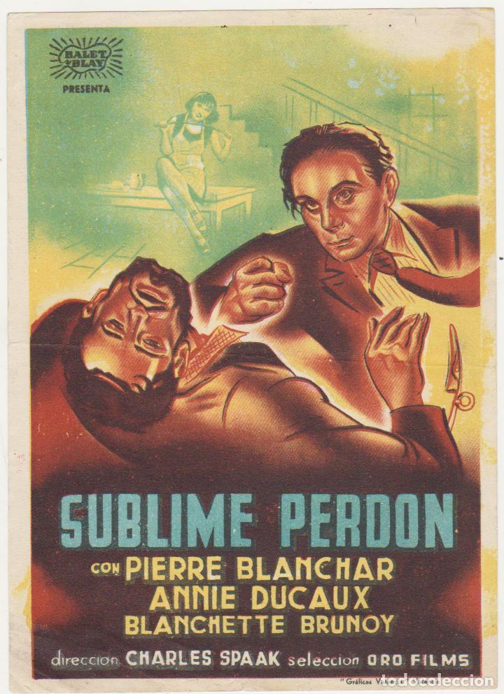 Cine: Sublime perd&oacute;n. Sencillo de Balet y Blay. - Foto 1