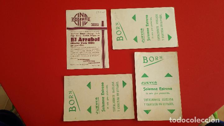 Cine: 4 PROGRAMA DE CINE - EL ARRABAL - FOLLETO DE MANO 100% ORIGINAL - Foto 2
