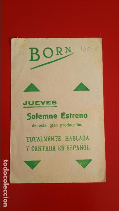 Cine: 4 PROGRAMA DE CINE - EL ARRABAL - FOLLETO DE MANO 100% ORIGINAL - Foto 8