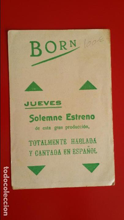 Cine: 4 PROGRAMA DE CINE - EL ARRABAL - FOLLETO DE MANO 100% ORIGINAL - Foto 10