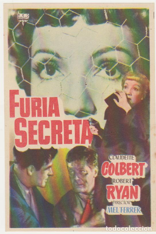 Cine: Furia Secreta. Sencillo de RKO RAdio. - Foto 1