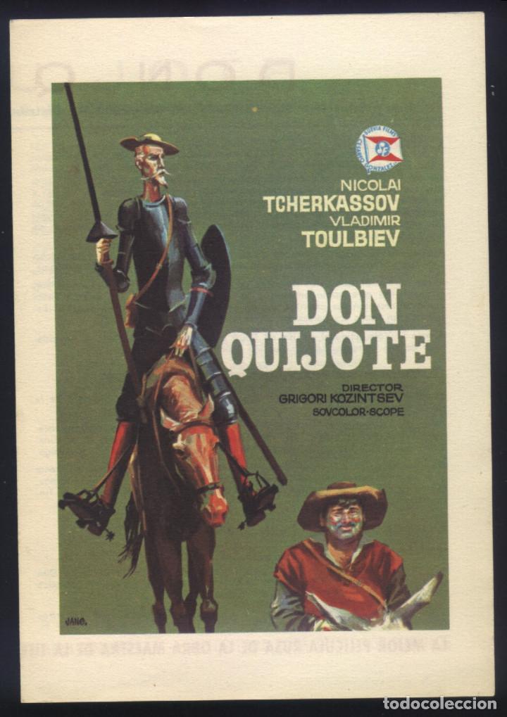 Cine: Q-04203- DON QUIJOTE (Don Kikhot) (DOBLE) NIKOLAI CHERKASOV - YURI TOLUBEYEV - SERAFIMA BIRMAN