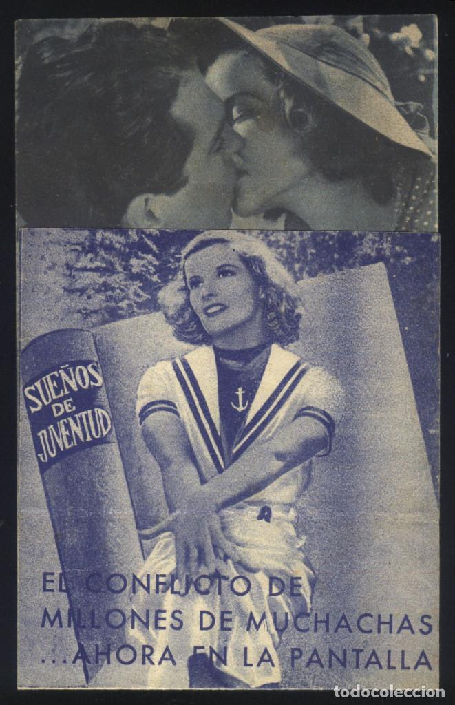  Foglietti di film di film antichi di cinema: Q-06801- SUE&Ntilde;OS DE JUVENTUD (Alice Adams) (DOBLE) (CINE EL DORADO) Katharine Hepburn