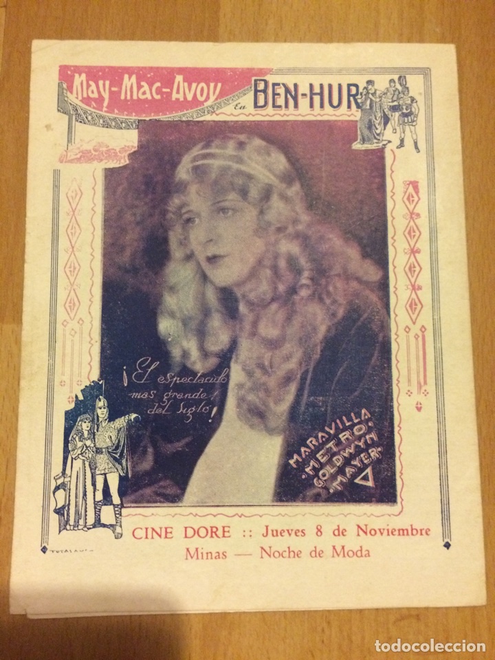 Cine: Programa ben hur Ramon novarro - Foto 2