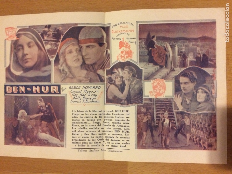 Cine: Programa ben hur Ramon novarro - Foto 3