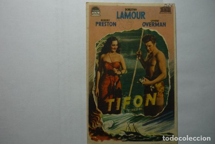 Cine: PROGRAMA TIFON -DOROTHY LAMOUR-PUBLICIDAD avenida elche?? - Foto 1