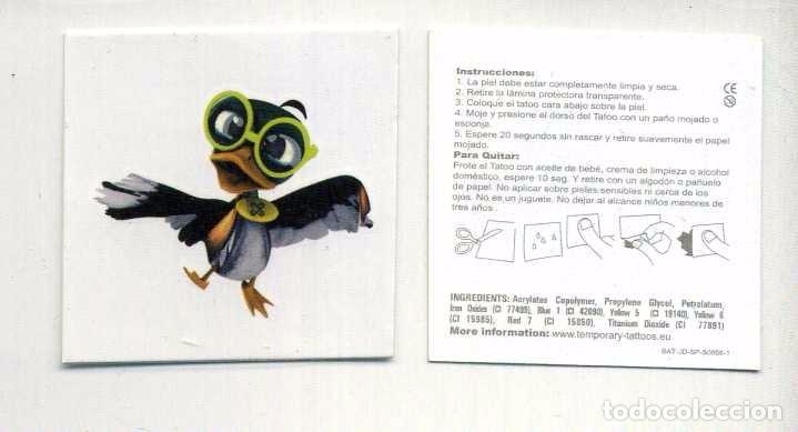 Cine: ANGRY BIRDS. CALCAMONIA. 4 X 4 cms.. - Foto 1