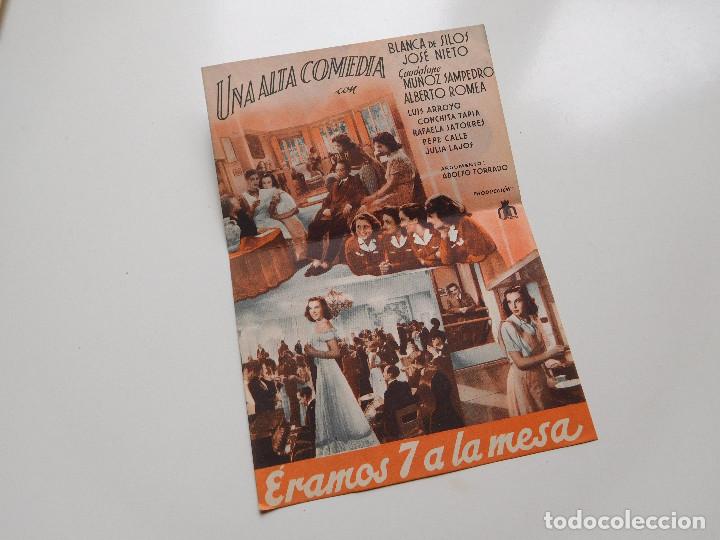 Cine: Programa de cine: Eramos 7 a la mesa - Foto 2