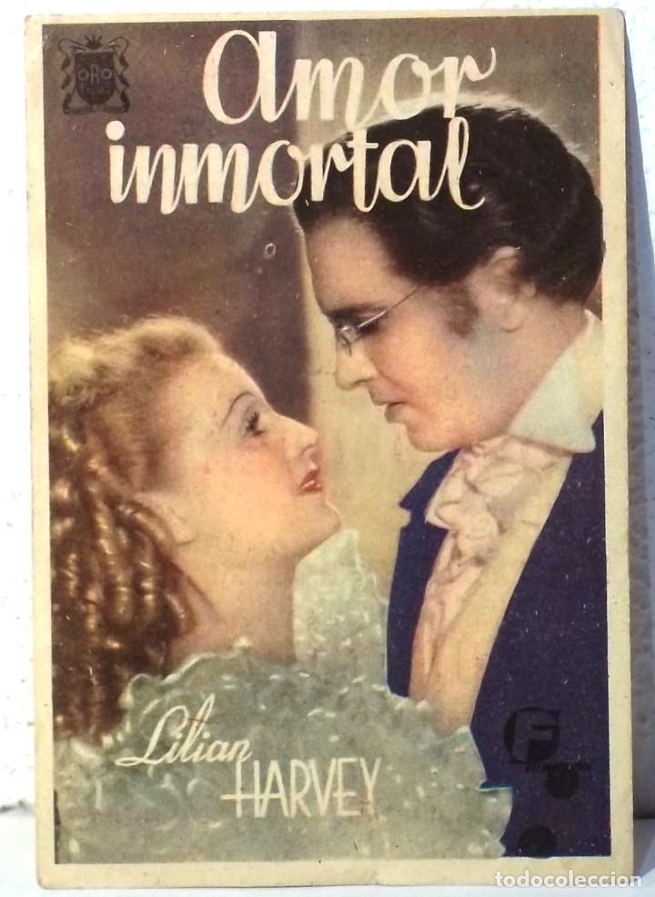Cine: PROGRAMA DE CINE - AMOR INMORTAL - COMPRA MINIMA 5&euro; - Foto 1