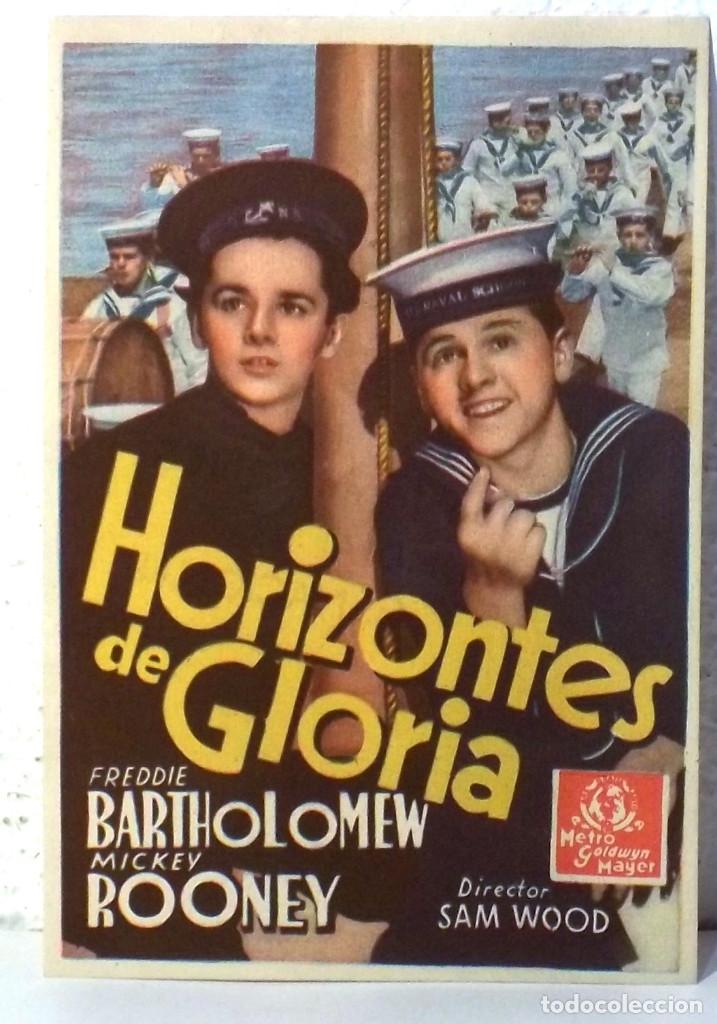 Cine: PROGRAMA DE CINE - HORIZONTES DE GLORIA - CON PUBLICIDAD - Foto 1
