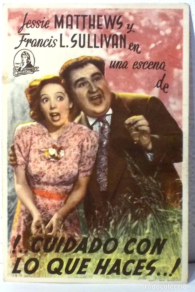Cine: PROGRAMA DE CINE - CUIDADO CON LO QUE HACES - COMPRA MINIMA 5&euro; - Foto 1