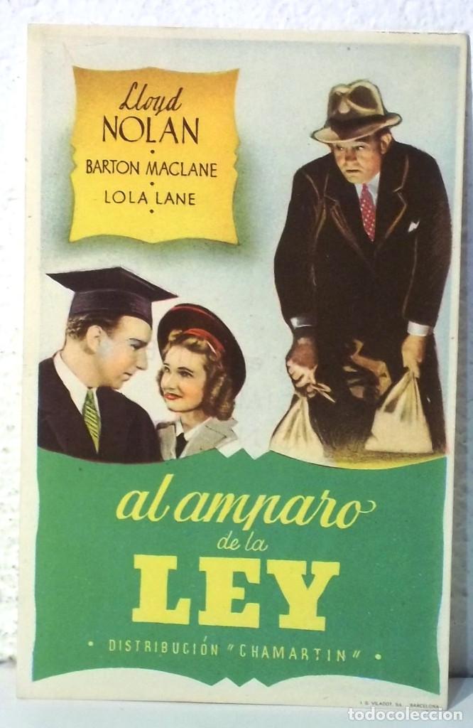Cine: AL AMPARO DE LA LEY - CON PUBLICIDAD - COMPRA MINIMA 5&euro; - Foto 1