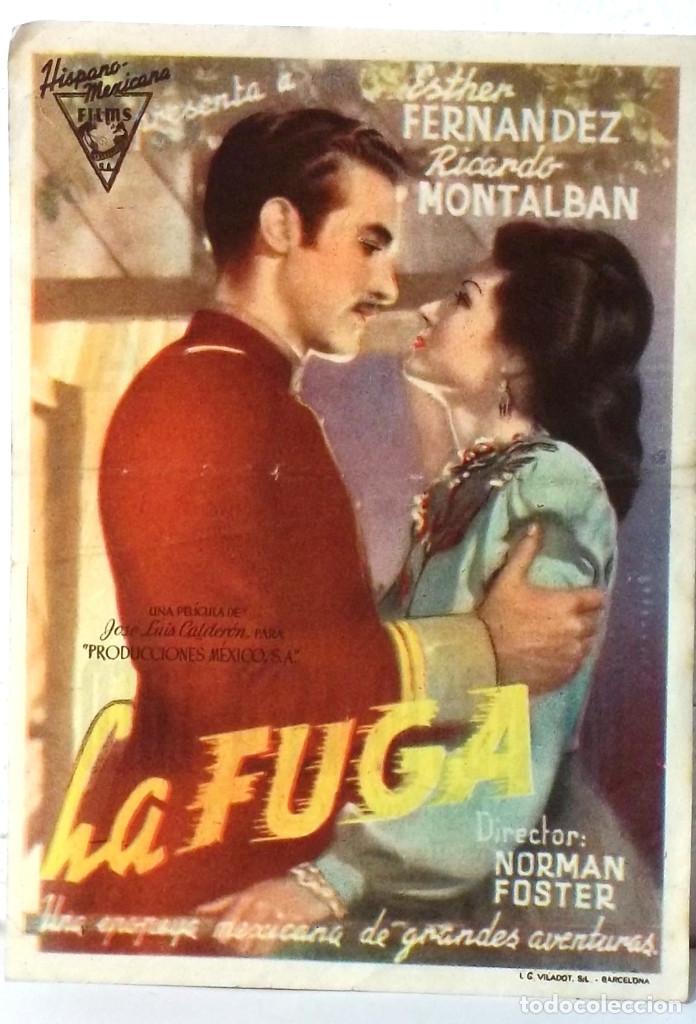 Cine: PROGRAMA DE CINE - LA FUGA - - Foto 1