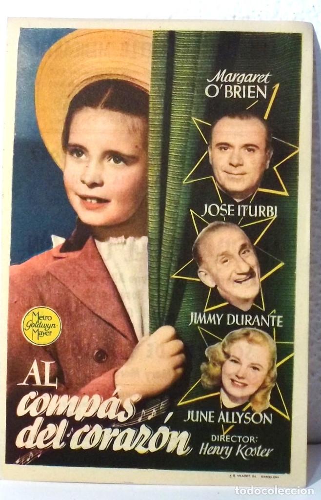 Cine: PROGRAMA DE CINE - AL COMPAS DEL CORAZON - CON PUBLICIDAD - COMPRA MINIMA 5&euro; - Foto 1