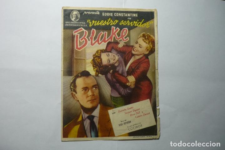 Cine: programa vuestro servior blake-eddie constantine - Foto 1