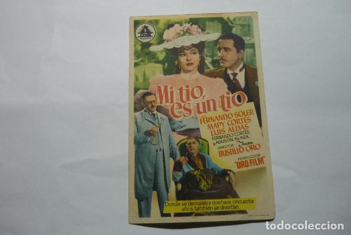 Cine: PROGRAMA MI TIO ES UN TIO - FERNANDO SOLER