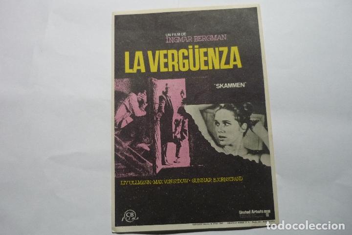 Cine: programa la verguenza -ingmar bergman - Foto 1