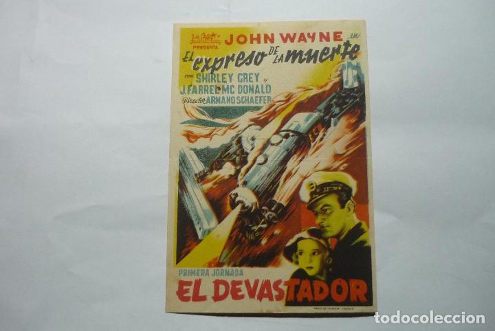 Cine: programa el expreso de la muerte -1 jornada j.wayne - Foto 1