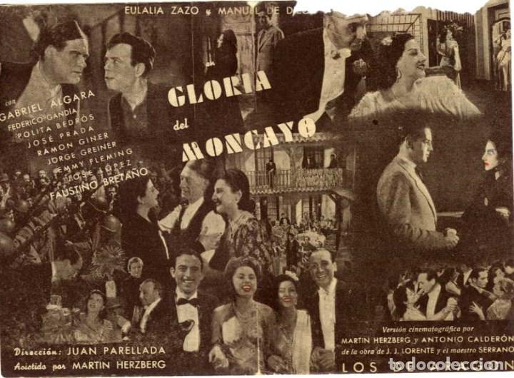 Cine: GLORIA DEL MONCAYO. PROGRAMA DOBLE. SALON CINE CAROLINA..... - Foto 2