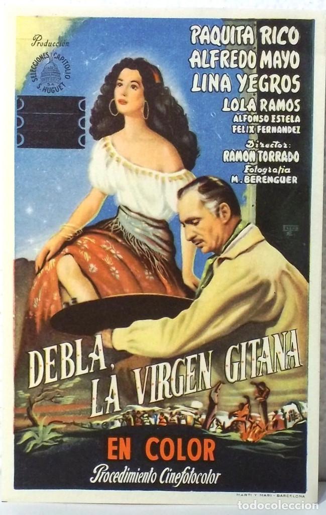 Cine: DEBLA LA VIRGEN GITANA - EN BLANCO - COMPRA MINIMA5&euro; - Foto 1