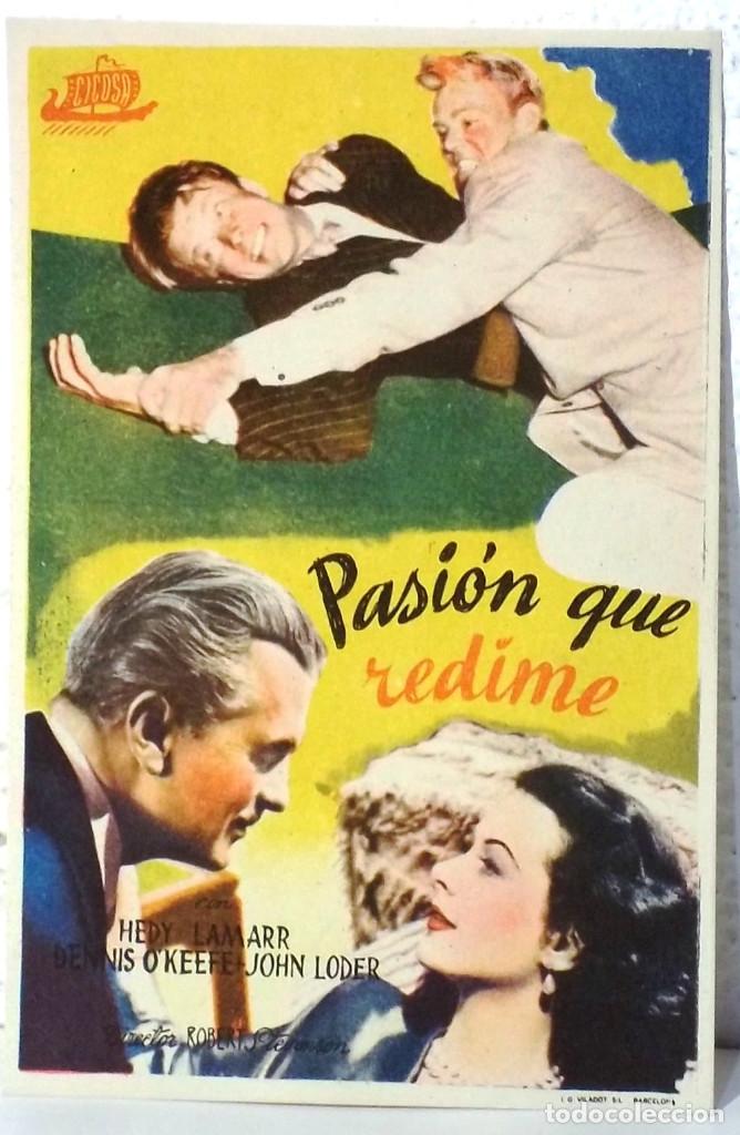 Cine: PASION QUE REDIME - EN BLANCO COMPRA MINIMA 5&euro; - Foto 1