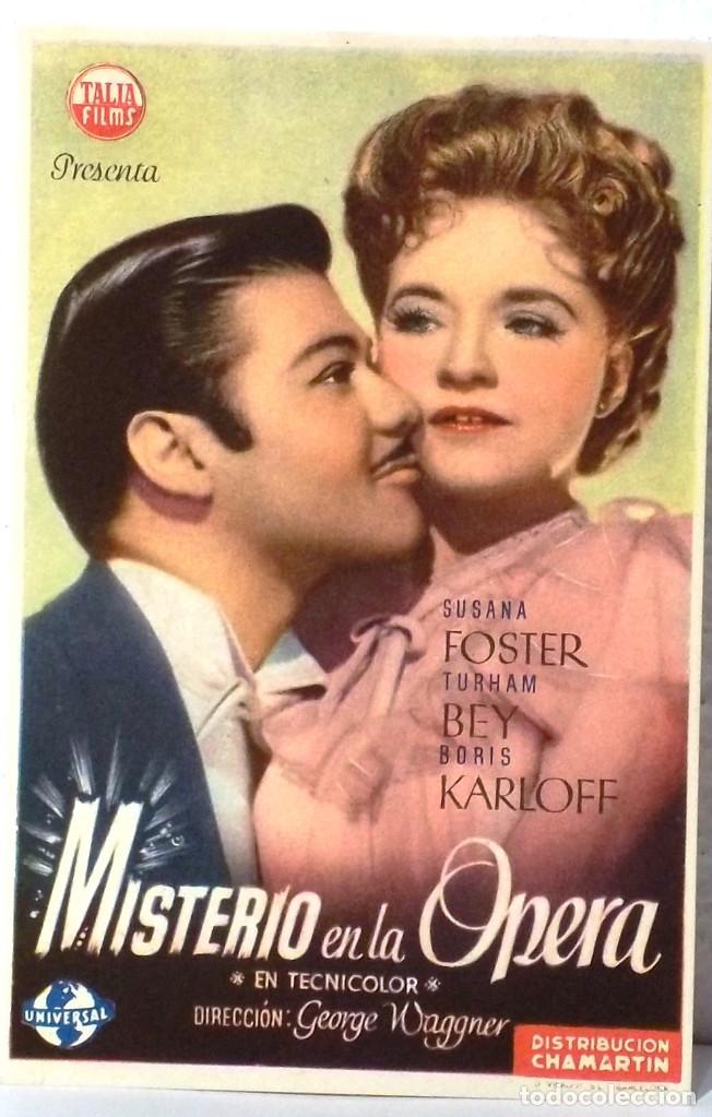 Cine: MISTERIO EN LA OPERA - EN BLANCO - COMPRA MINIMA 5&euro; - Foto 1