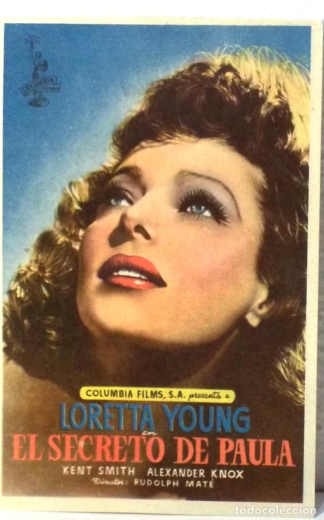Cine: EL SECRETO DE PAULA- EN BLANCO - COMPRA MINIMA5&euro; - Foto 1
