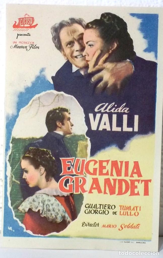 Cine: EUGENIA GRANDET - EN BLANCO - COMPRA MINIMA 5&euro; - Foto 1