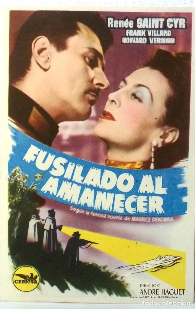 Cine: FUSILADO AL AMANECER - EN BLANCO COMPRA MINIMA 5&euro; - Foto 1