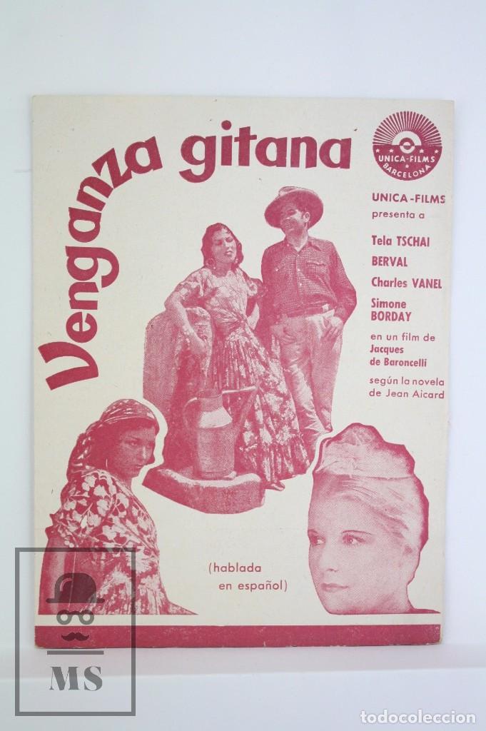 Cine: Programa de Cine Doble - Venganza Gitana - &Uacute;nica Films, 1935 - Foto 1
