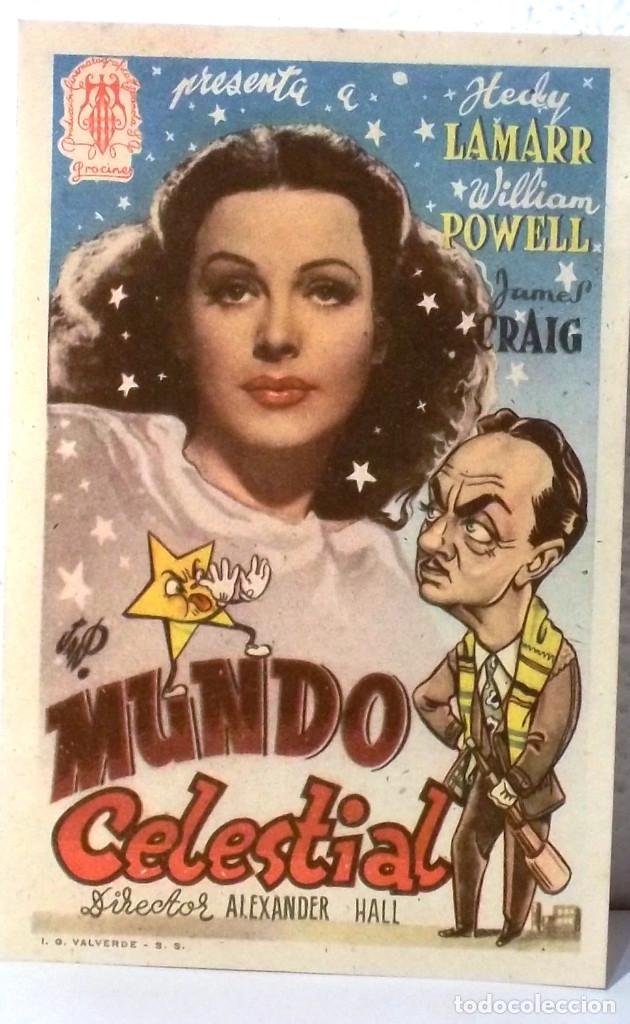 Cine: MUNDO CELESTIAL - EN BLANCO - COMPRA MINIMA5&euro; - Foto 1