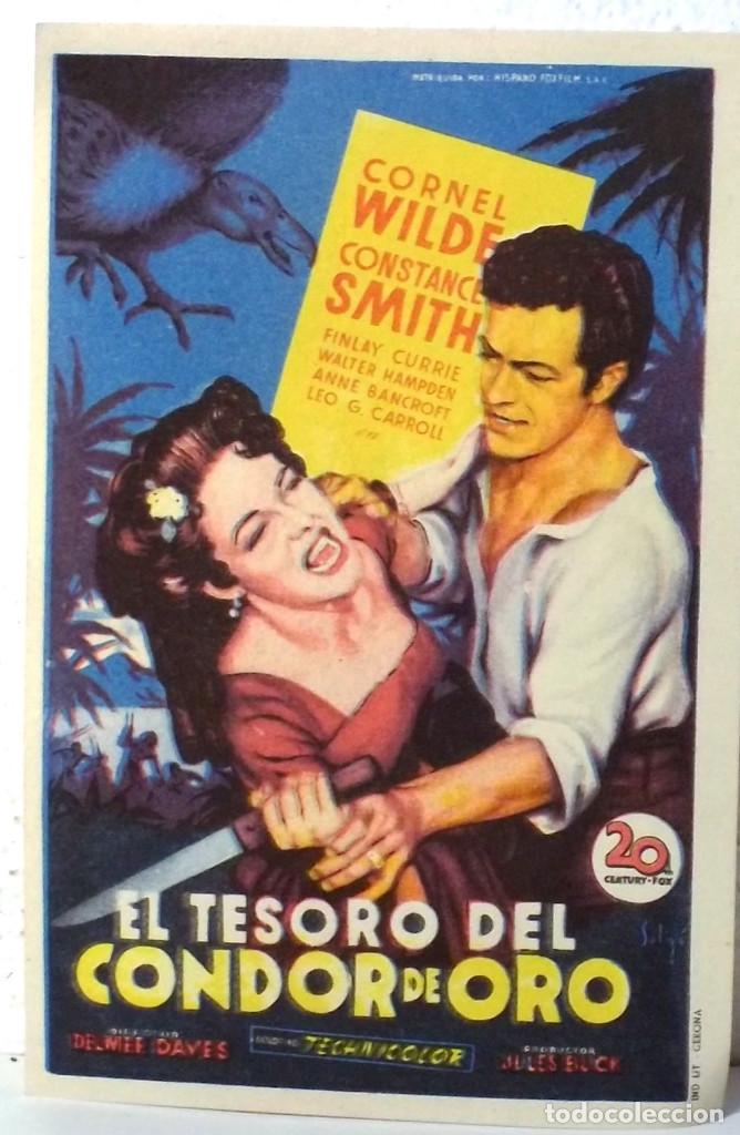 Cine: EL TESORO DEL CONDOR DE ORO - EN BLANCO - COMPRA MINIMA 5&euro; - Foto 1