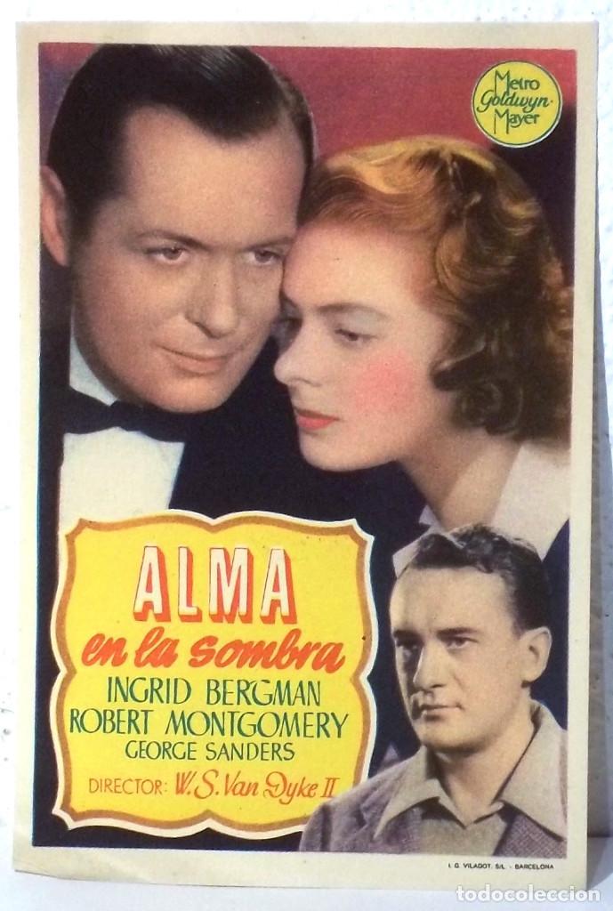 Cine: ALMA EN LA SOMBRA - EN BLANCO - COMPRA MINIMA 5&euro; - Foto 1