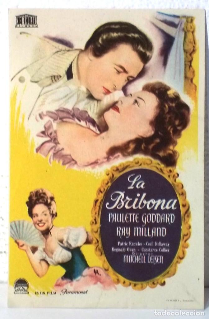 Cine: LA BRIBONA - EN BLANCO - COMPRA MINIMA 5&euro; - Foto 1