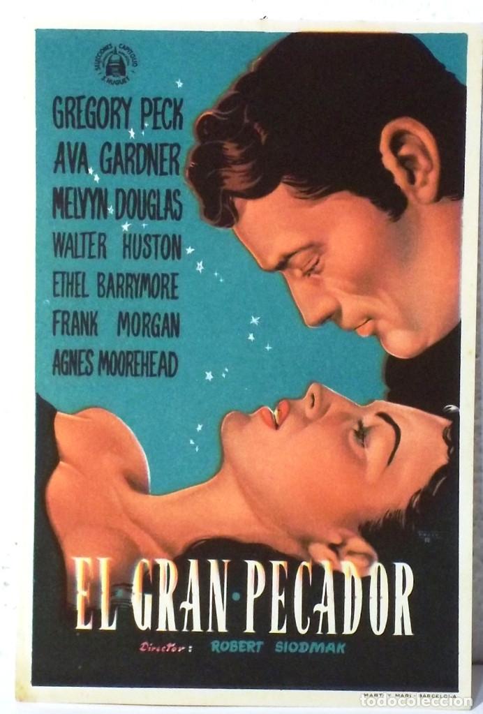 Cine: EL GRAN PECADOR -EN BLANCO - COMPRA MINIMA 5&euro; - Foto 1